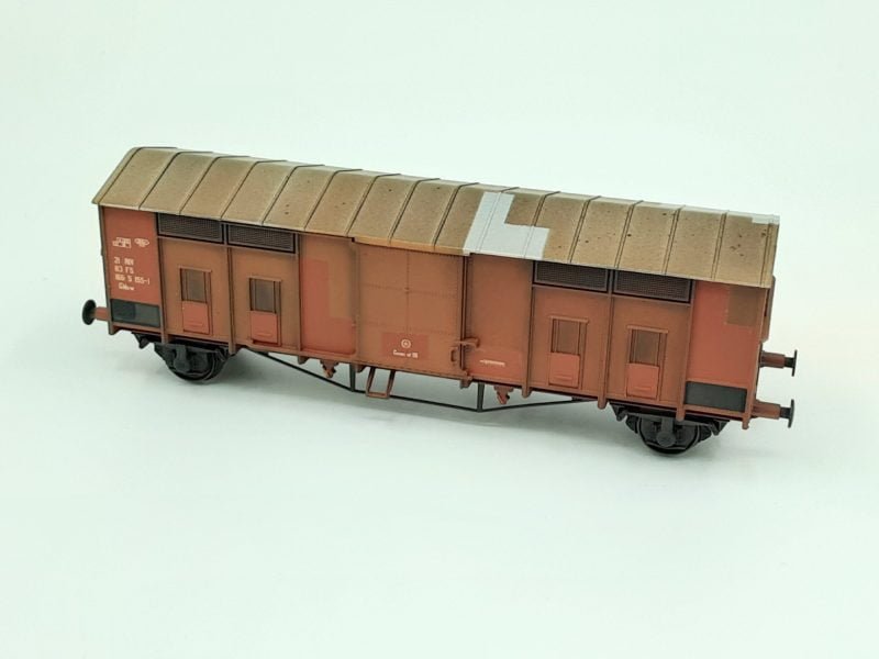 2TAC40241 - Carro tipo Ghkrs FS invecchiato - H0