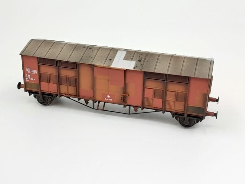 2TAC40248 - Carro tipo Ghkks FS invecchiato - H0