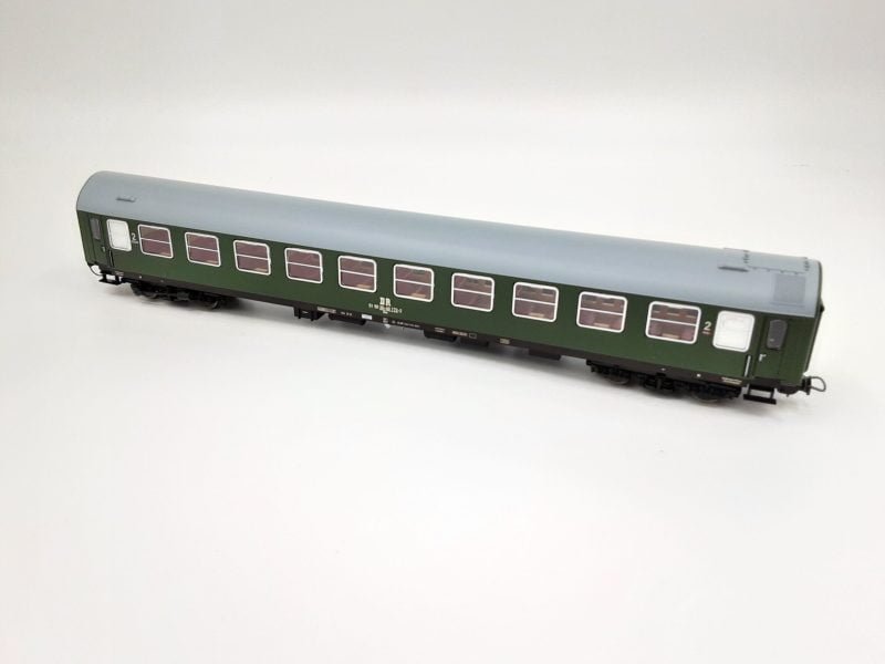 ACME 55244 - Set "ITALIA EXPRESS" sezione "Roma - Frankfurt - Berlin - Amsterdam" composto da tre carrozze DB e DR - H0