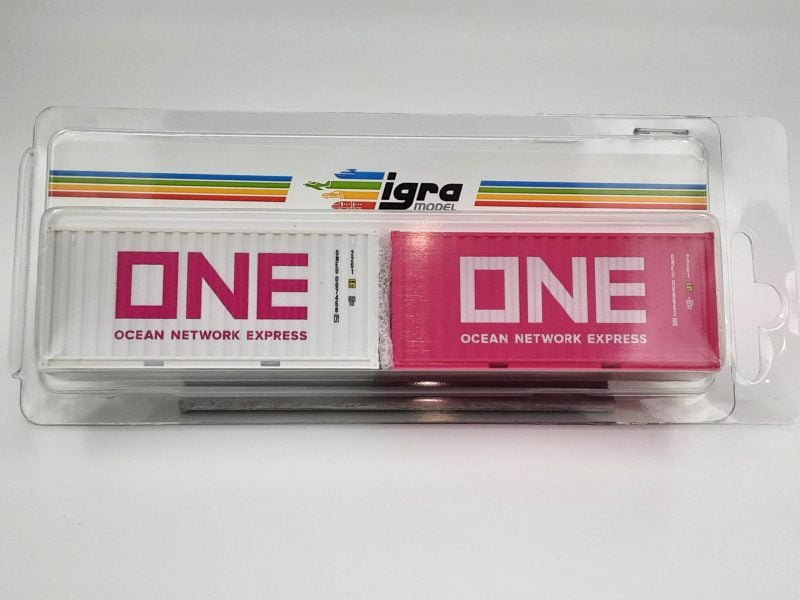 PI98010042 - Set 2 container da 20' LC "ONE" - H0