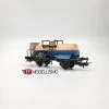 2TBS58 - Carro elaborato tipo Zkk FS "SOLVAY" con garitta - Epoca IV - H0