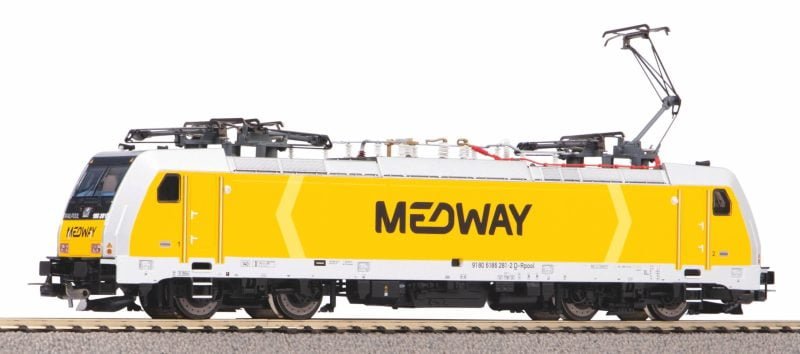 Piko 59771 - Br186.281 Railpool in livrea "MEDWAY" - H0 - DCC Sound