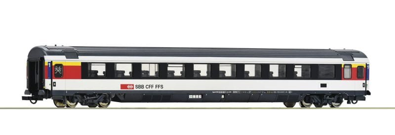 ROCO 74280 - Carrozza tipo Apm SBB di 1°cl. in nuova livrea - H0