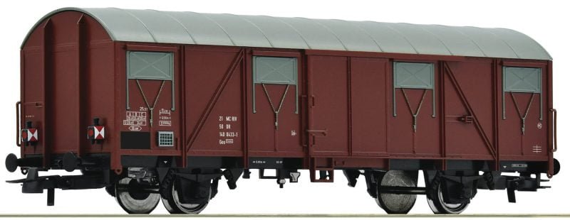 Roco 76617 - Carro tipo Gos DR con luci di coda funzionanti - H0