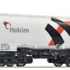 Roco 77423 - Carro silo tipo Uacs SBB in livrea Holcim - H0