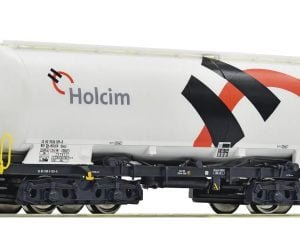 Roco 77423 - Carro silo tipo Uacs SBB in livrea Holcim - H0