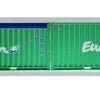 PI98010045 - Set 2 container 20' EUCON Open Top verde+ EUCON LC - H0