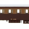 ACME 51112 - Carrozza Bz33000 FS di 2°cl in livrea castano isabella - H0