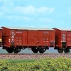 ACME 45105 - Set di 4 carri FS tipo FF, tipo F, tipo L - H0