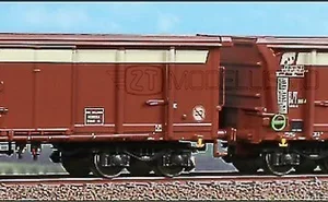 ACME 45110 - Set di due carri Taems-x FS a tetto scorrevole per trasporto sale - H0