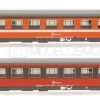 ACME 55180 - Set di 2 carrozze di 2°cl Bmoz + Bmz, "Adria Express", ÖBB - H0