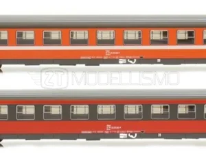 ACME 55180 - Set di 2 carrozze di 2°cl Bmoz + Bmz, "Adria Express", ÖBB - H0