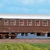 ACME 55204 - Set DD "Freccia del sud"/"Treno del sole" con 3 carrozze FS tipo ABz60000, Bz33000, Bz45000 in livrea Castano e Castano Isabella - H0