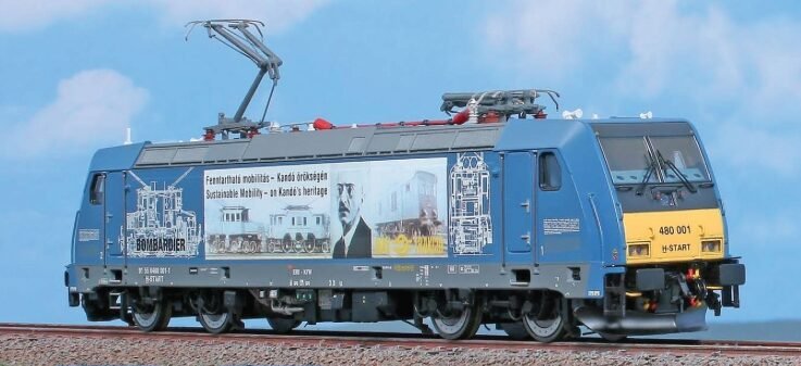 ACME 60273 - TRAXX 480.001 MAV in livrea commemorativa "Kalman Kandò" - H0
