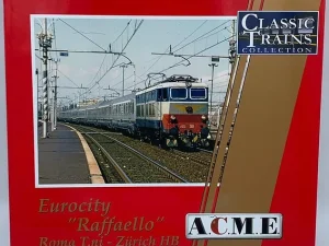 Acme 55219 - Set Eurocity "Raffaello" Roma T.ni - Zurich HB - H0