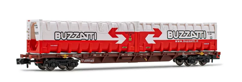 Arnold HN6446 - Carro Sgnss con container "BUZZATTI" - N