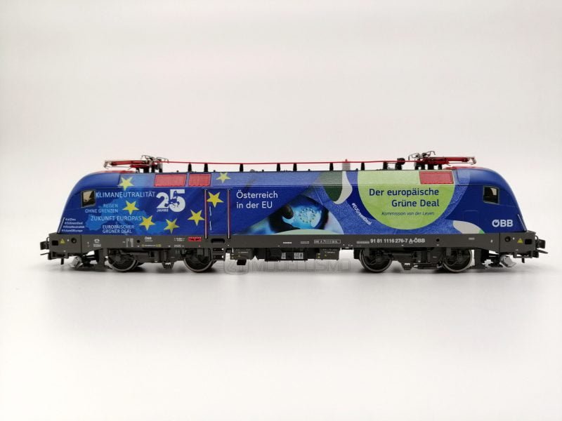 Roco 70501 - 1116.276-7 ÖBB in livrea "25 Jahre Österreich in der EU" - H0