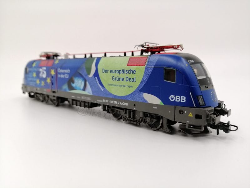 Roco 70501 - 1116.276-7 ÖBB in livrea "25 Jahre Österreich in der EU" - H0