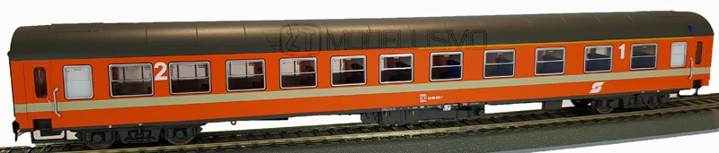 Jägerndorfer 90004 - Carrozza passeggeri di 1°cl/2°cl UIC-X. ÖBB - H0