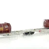 Mehano 58954 - Carro articolato tipo Sggmrss "HUPAC" con due Tankcontainer "BERTSCHI" - H0