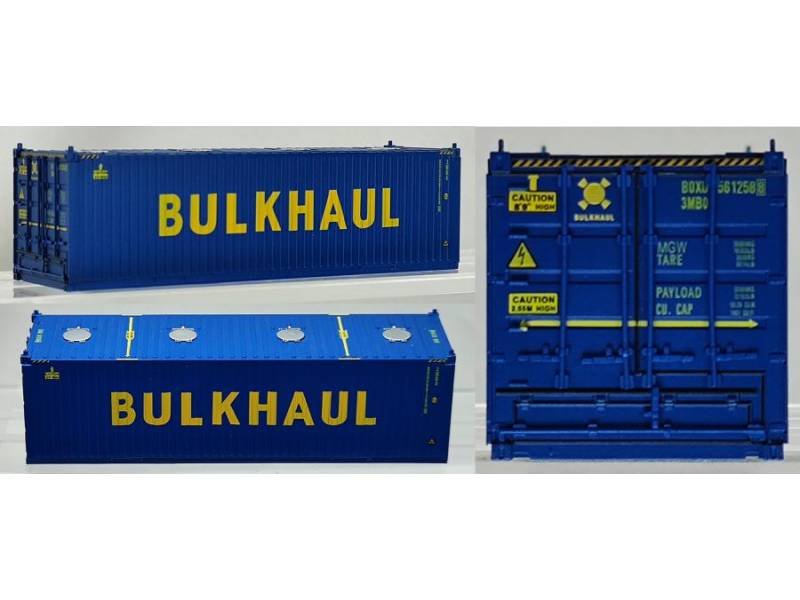 PI12381 - Set di 2 container da 30' "BULKHAUL" - H0
