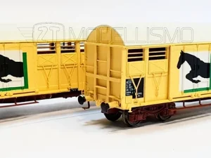 90068 - Set 2 carri Gahkkss11-6 SNCF - H0 - esclusiva per Pi.R.A.T.A.