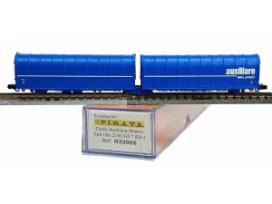 Pi.R.A.T.A. N33066 - Carro doppio telonato AUSILIARE MILANO, tipo Lails - N