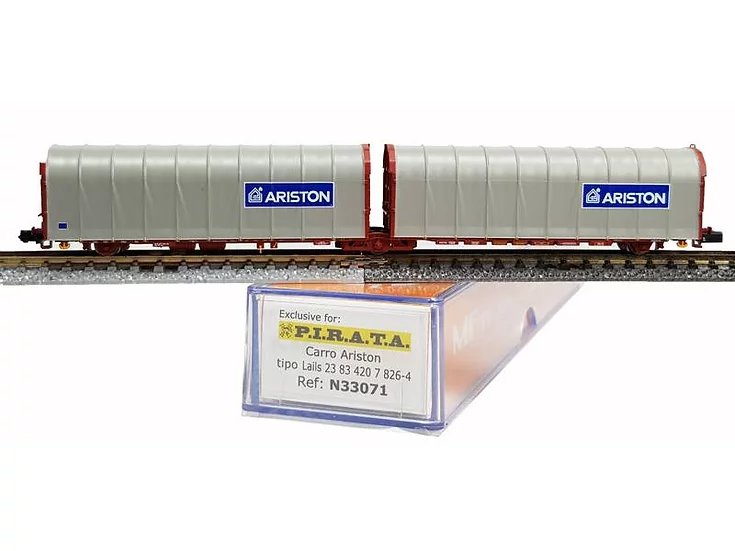 Pi.R.A.T.A. N33071 - Carro doppio telonato ARISTON, tipo Lails - N