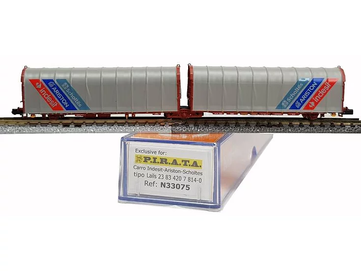 Pi.R.A.T.A. N33075 - Carro doppio telonato SHOLTES-ARISTON-INDESIT, Lails - N