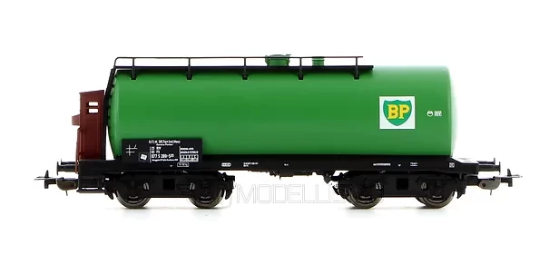 Piko 95352 - Carro cisterna a carrelli FS con garitta frenatore "BP" - H0