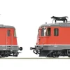 ROCO 71410 - Re10/10 - Set locomotiva Re4/4 11361 + Re6/6 11672 "Balerna" SBB livrea rossa - H0 - DCC SOUND