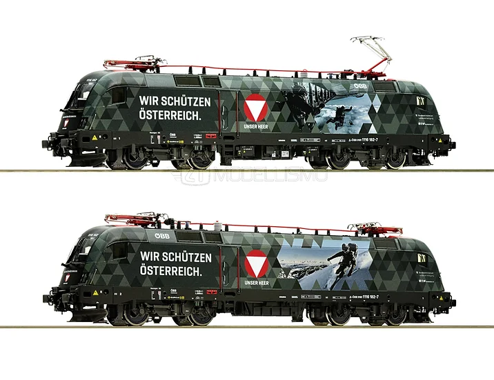 Roco 70491 - Br1116.182-7 ÖBB “Bundesheer” - H0