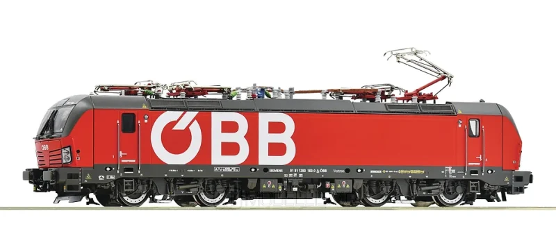 Roco 71958 - 1293.183-0 in livrea rossa ÖBB - H0