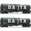 Roco 76028.B - Set di due carri cisterna tipo Zans GATX - H0