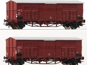 Roco 76164 - set 2 carri tipo FF a 20 portelli - H0