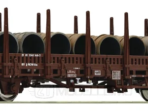 Roco 76997 - Carro tipo Ks ÖBB con carico di rotoli di vergella - H0