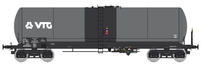 REE WB-595 - Carro Cisterna ANF SNCF tipo lungo "VTG" - H0