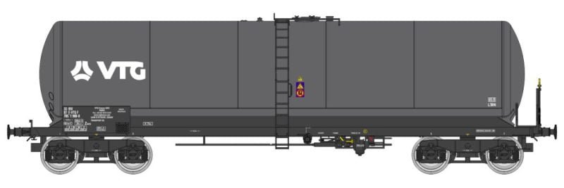 REE WB-596 - Carro Cisterna ANF SNCF tipo lungo "VTG" - H0