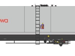 REE WB-597 - Carro Cisterna ANF SNCF tipo lungo "ERMEWA" - H0