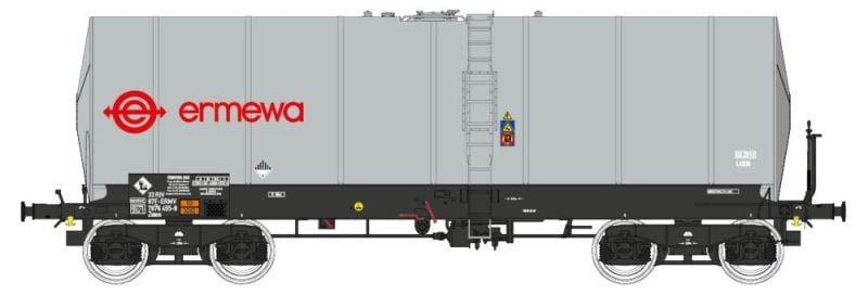 REE WB-656 - Carro Cisterna FAUVET-GIREL “ERMEWA” - H0