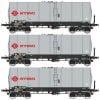 REE WB-658 - Set 3 carri cisterna FAUVET-GIREL SNCF “ERMEWA” - H0