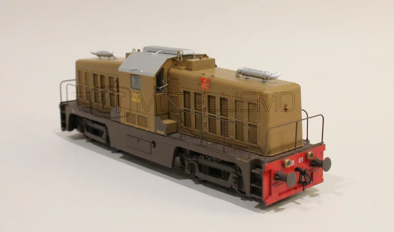 ACME 60254 - Locomotiva diesel Ne 120.024 da manovra, FS - H0