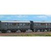 ACME 55240 - Set carrozze tipo 1931R tipo Biy e BDiy Fs in livrea grigio ardesia - H0