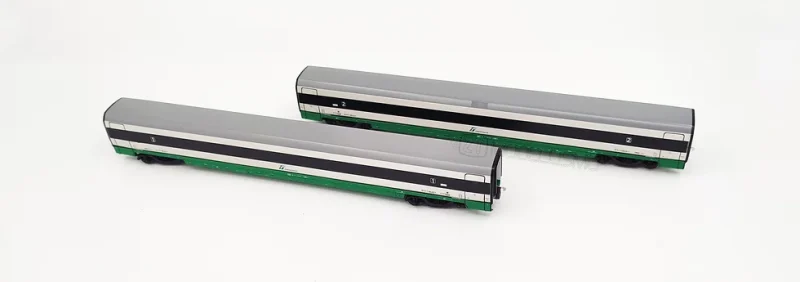 ACME 70153 - Set integrativo di due carrozze per ETR 500 serie 100 FS in livrea d'origine - H0