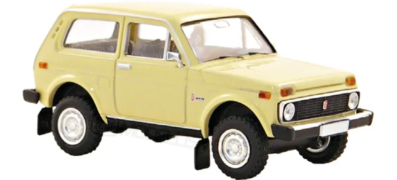 Brekina 27202 - Lada Niva bianca - H0