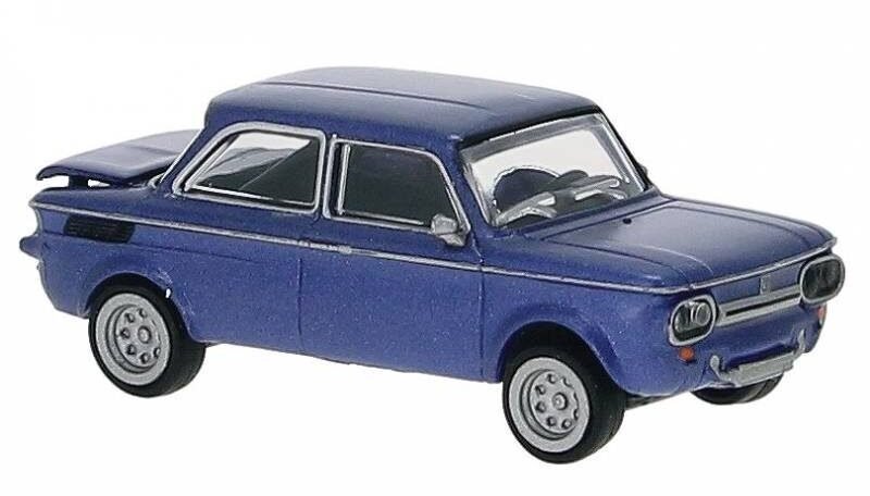 Brekina 28253 - NSU TTS blu metallizzato - H0