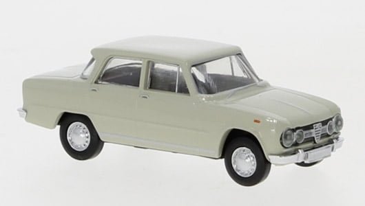 Brekina 29525 - Alfa Romeo Giulia 1600 Grigio Indaco - H0