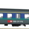 Roco 74565 - Carrozza passeggeri tipo EWII SBB di 1° classe in livrea "Pappagallo" - H0