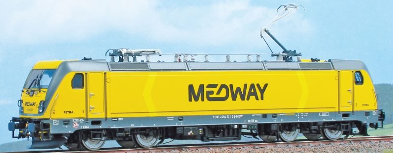ACME 60567 – TRAXX Br494.231-0 in livrea MEDWAY “PETRA” - H0
