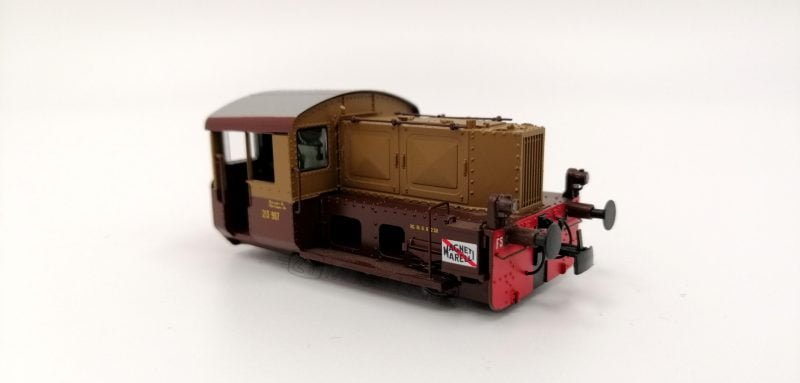 Lenz Blackstar 30155-02 - Automotore 213.907 FS ex-Köf II in livrea Castano Isabella - H0 - DCC